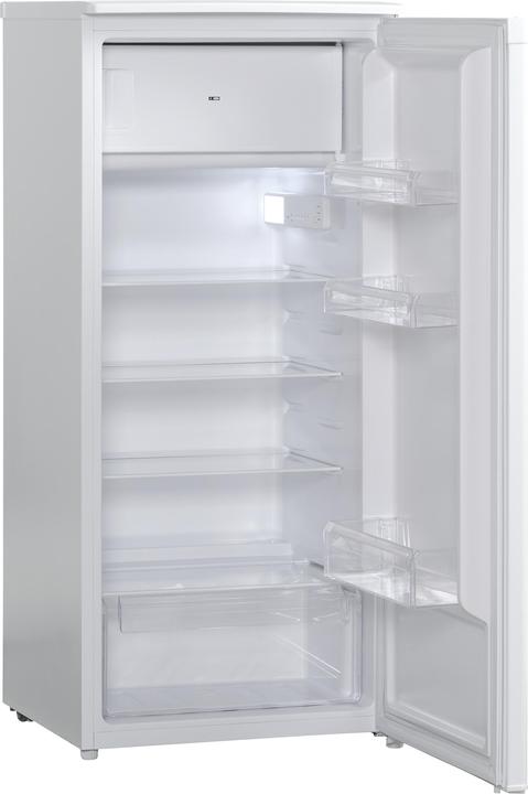 Actual product image Scandomestic SKB 190 W - Refrigerator with freezer compartment - Width: 55 cm - Depth: 56,5 cm - Height: 122,0 (Installation, 190 l)