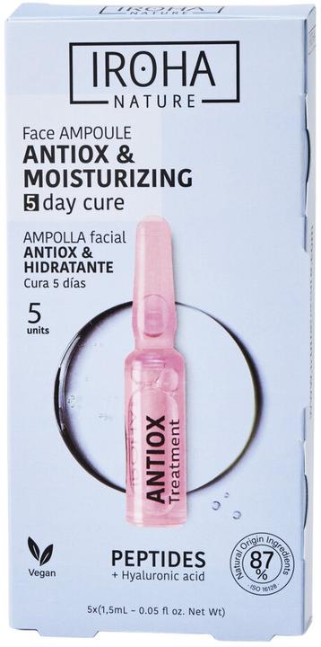 Actual product image Iroha Nature Energy Antiox Treatment Ampule oule (1.50 ml, 24h cream)