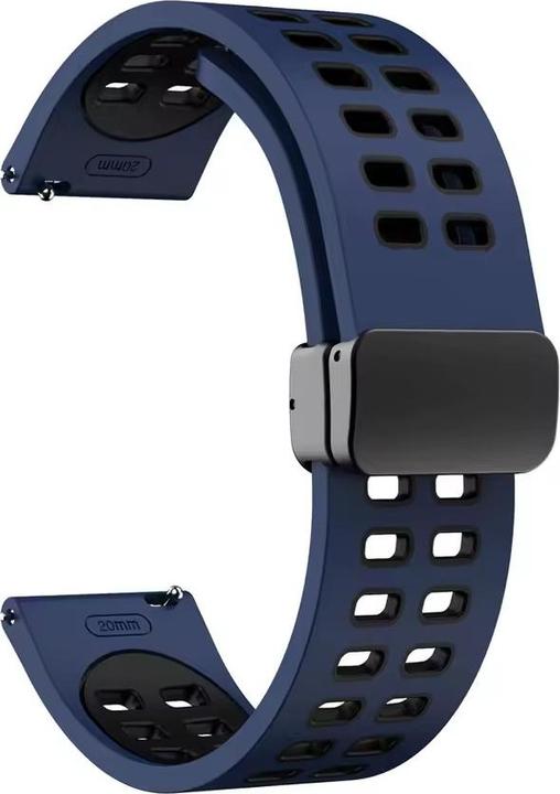 Image du produit Cbx Pure Silikon Uhrenarmband mit magnetischer Faltschliesse 22mm (22 mm, Silicone)