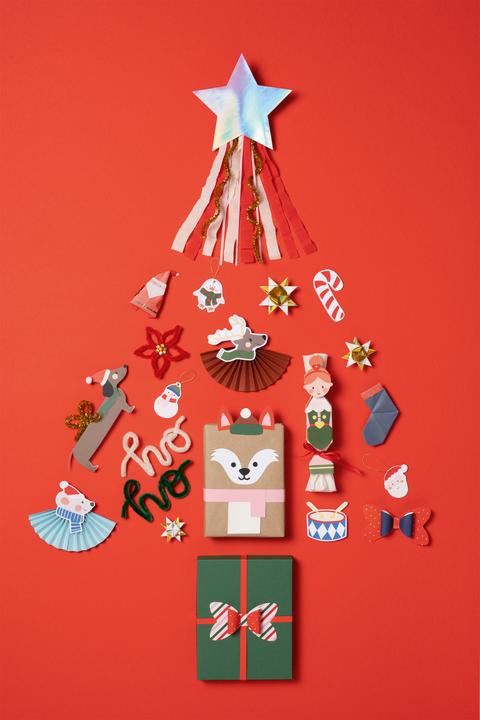 Actual product image Folia WOW Christmas craft kit MERRY CRAFTMAS, 133 pieces