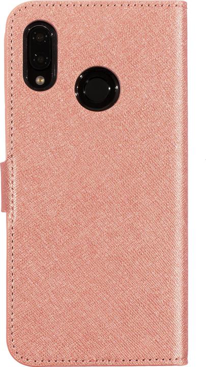 Actual product image Mobiparts Saffiano Wallet Case Huawei P20 Lite Pink (Huawei P20 Lite)