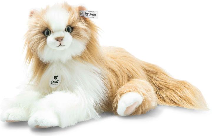 Actual product image Steiff Princess cat, red blond/white (30 cm)