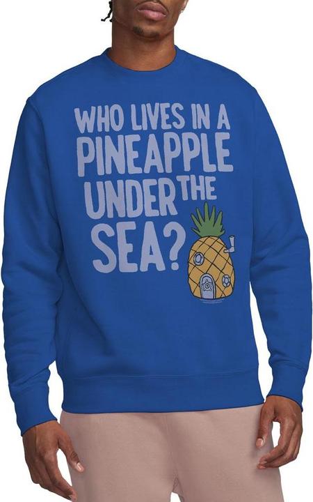 Immagine prodotto Spongebob Squarepants Pineapple Under The Sea Felpa Adulto Unisex (M)