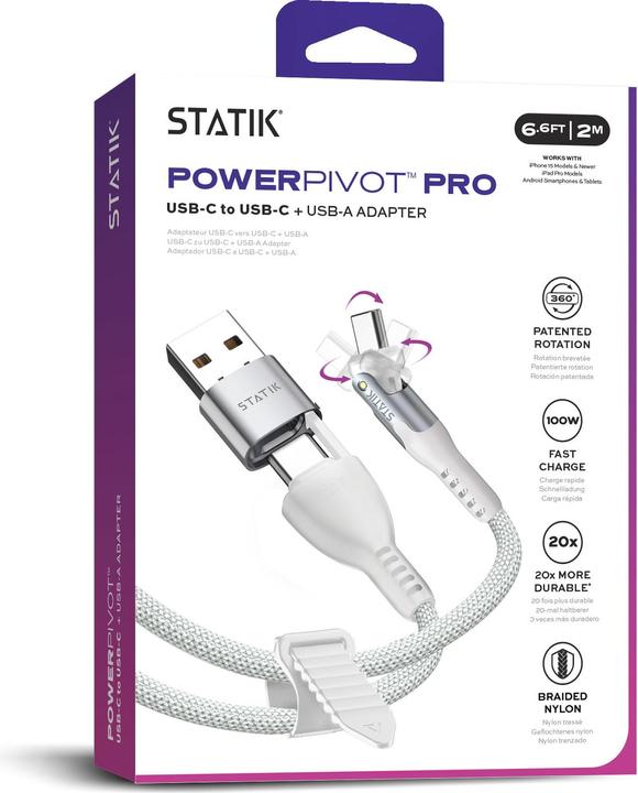 Produktbild Statik POWER PIVOT PRO - Kabel (2 m)