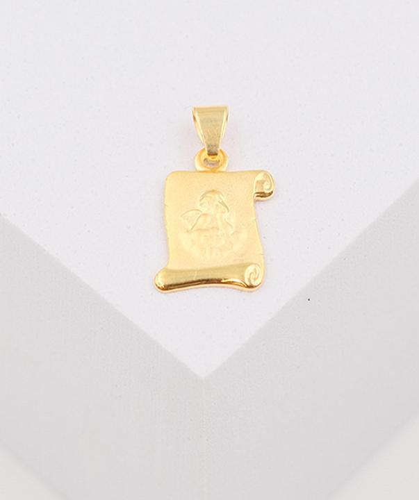 Produktbild Muau Angel pendant yellow gold 750 scroll, 16x10mm (750/18K Gelbgold)