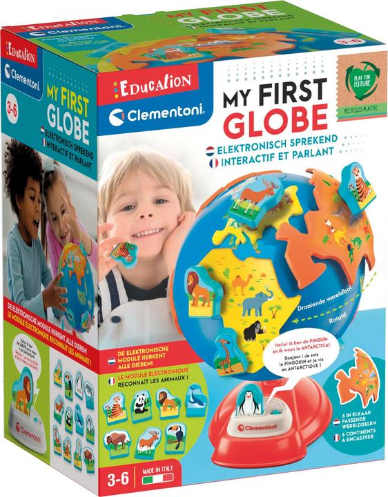 Actual product image Clementoni Education - My First Globe Learning Game