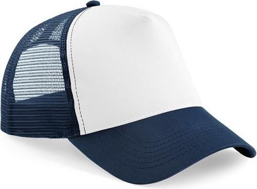 White, Dark Blue