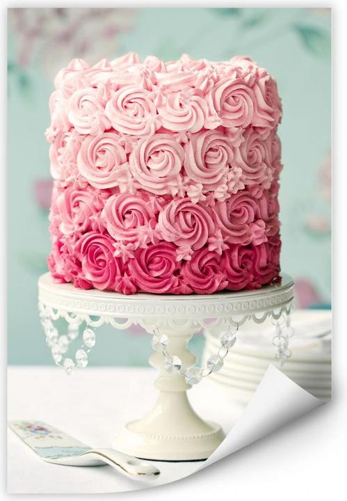 Produktbild Trenddeko Rosentorte (30 x 45 cm)