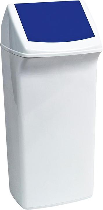 Immagine prodotto Durable Cestino per rifiuti riciclabili 40 l H747xL320xD366mm coperchio bianco blu (40 l)