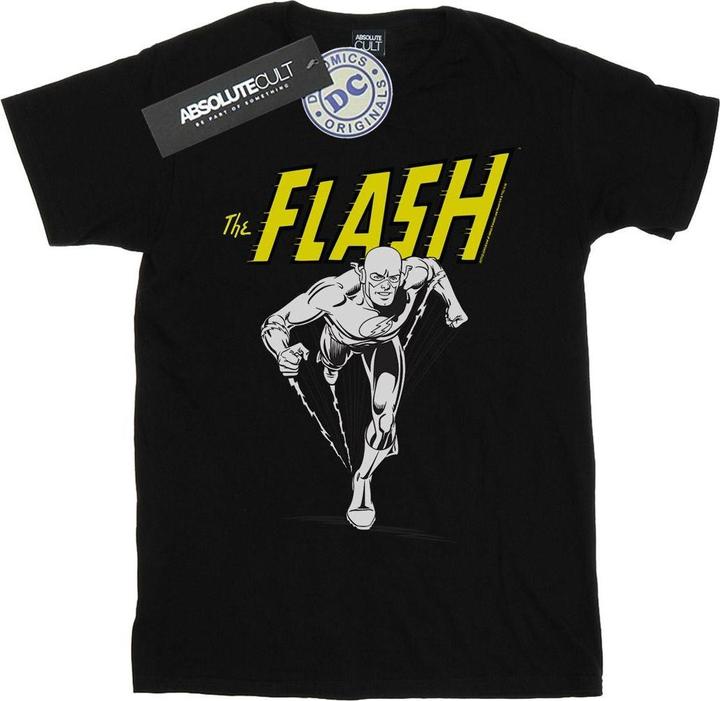 Actual product image Mens The Flash Mono Action Pose T-Shirt (XXL)