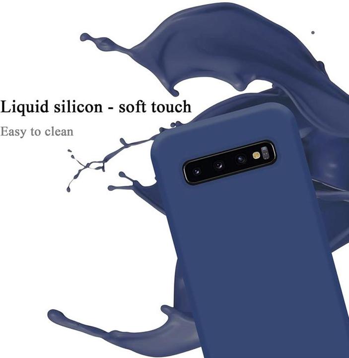 Actual product image Cadorabo TPU Liquid Silicone Case Cover (Samsung Galaxy S10)