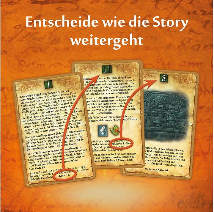 Image du produit Kosmos FKS698973 - Andor : StoryQuest - Dunkle Pfade, jeu de cartes, pour 1+ joueurs, ages 12+ (DE edition) (Allemand)