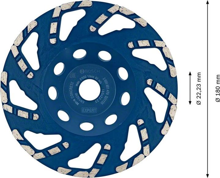 Actual product image Bosch Professional Zubehör Expert CYL-9 (6 millimetres)