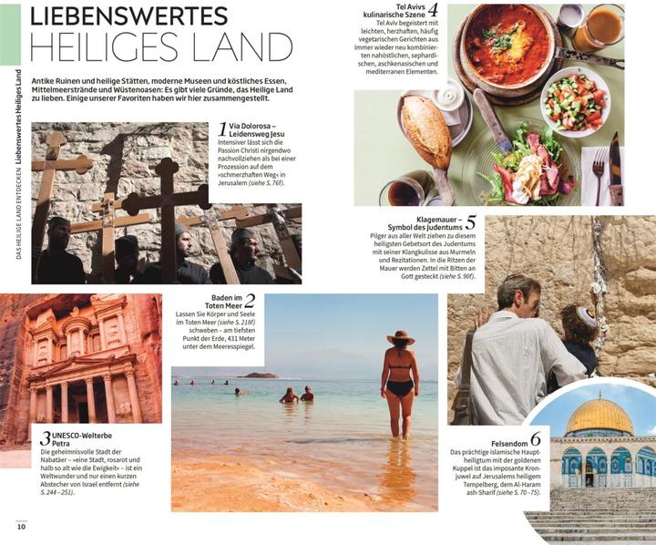 Produktbild Vis-à-Vis Reiseführer Jerusalem, Israel, Westjordanland & Petra (Deutsch, DK Verlag Reise, 2023)