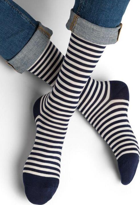 Bleuforêt maritime Streifen Socken