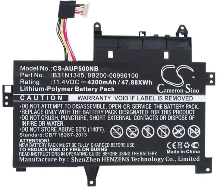 Immagine prodotto NoName Batteria per Asus Transformer Book Flip TP500LA ecc.