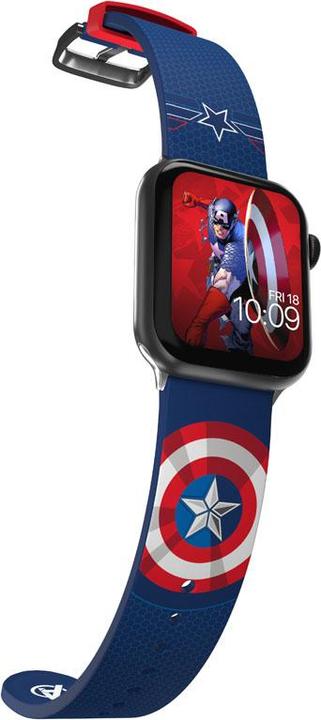 Immagine prodotto Moby Fox Bracciale Marvel per smartwatch Insignia Collection: Captain America (Silicone)