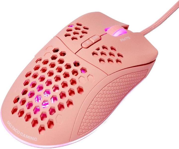 Produktbild Deltaco Lightweight Gaming Mouse,RGB GAM108P (Kabelgebunden)