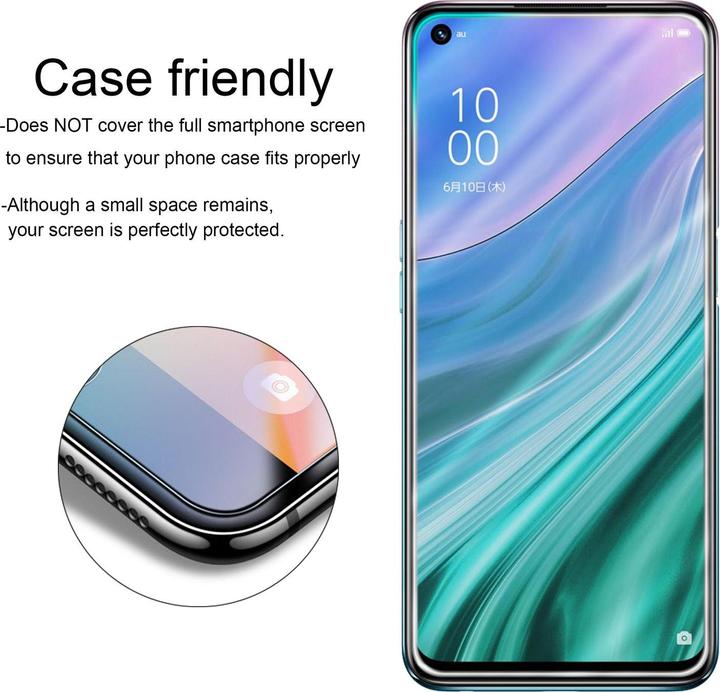 Produktbild Cadorabo Display Schutzglas Folie für OPPO A54 5G / A74 5G 3er Pack (3 Stück, Oppo A74 5G)