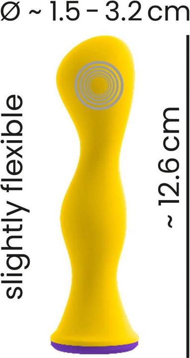 Productafbeelding You2Toys kleurrijk. anaal vibrator