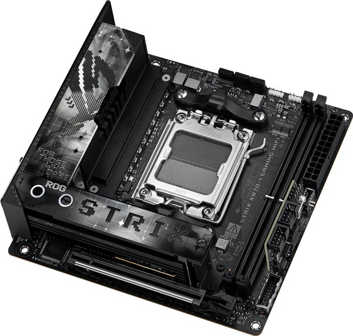 Immagine prodotto ASUS ROG STRIX X870-I GAMING WIFI (mITX, X870, AM5, DDR5) (AM5, AMD X870, Mini-ITX)