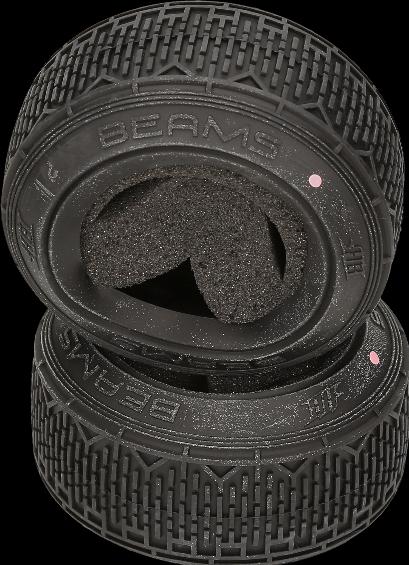 Image du produit HB Racing HB BEAMS TIRE PINK COMPOUND (1.9/48x80mm/2pcs) - WR8
