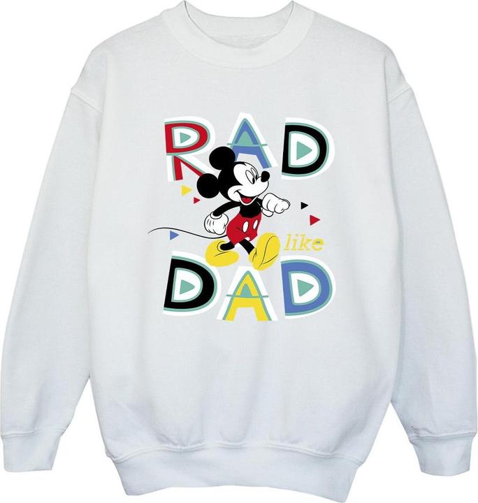 Produktbild Disney Mickey Mouse Rad Dad Sweatshirt Mädchen (152, 158)