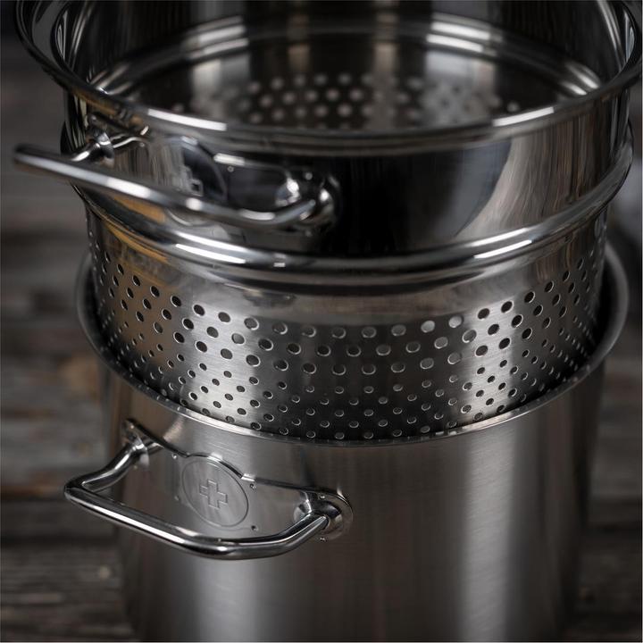 Image du produit Kuhn Rikon Montreux (22 cm, Casserole, Acier inoxydable)