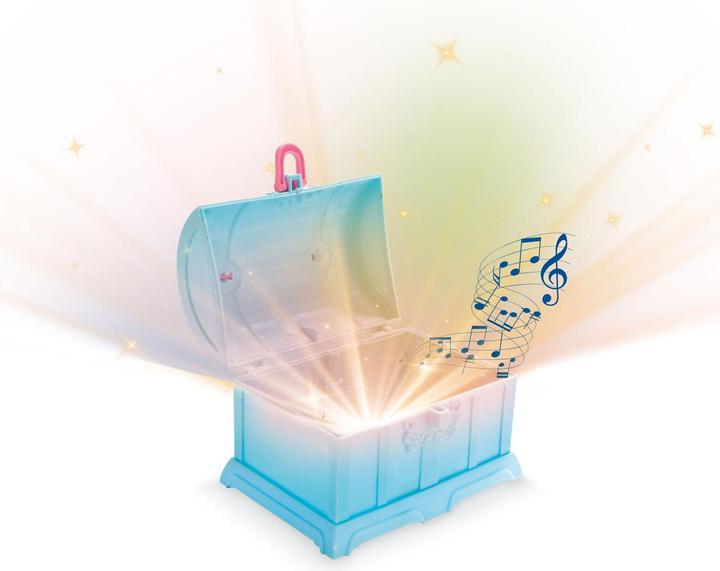 Actual product image Toi-Toys Ice princess jewellery in a treasure chest with light and sound
