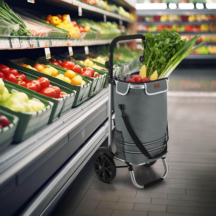 Immagine prodotto Juskys Carrello spesa 3in1