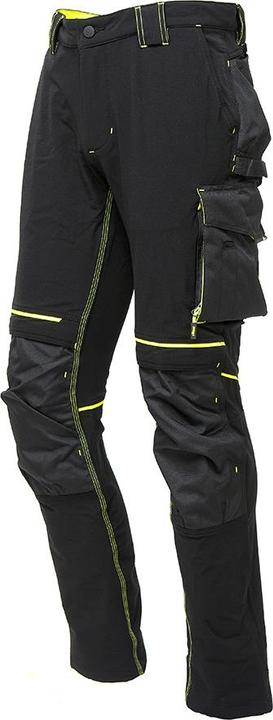 Actual product image U-Power WORKWEAR Atom black carbon 5XL (5XL)
