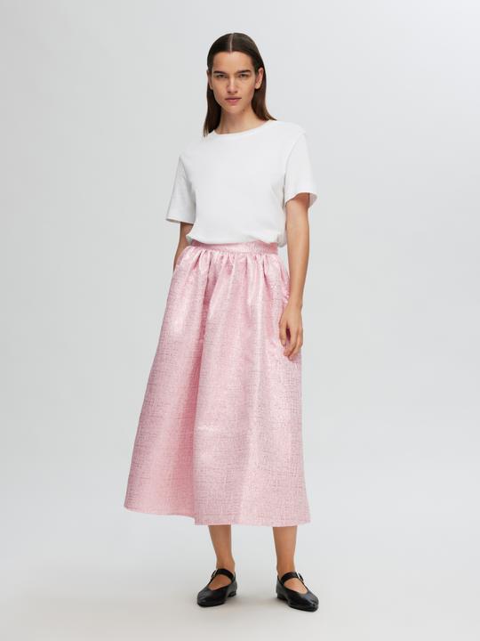 Immagine prodotto Selected Femme Maxi gonna in jacquard metallizzato (42)