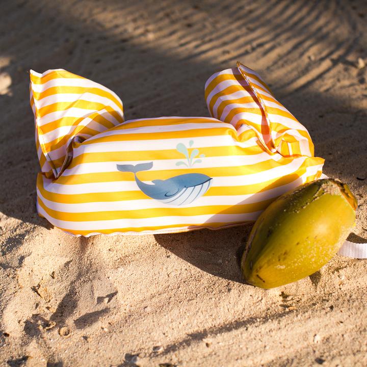 Actual product image Swim Essentials Swim Wings Strap 2-6 years Whale Yellow/White
