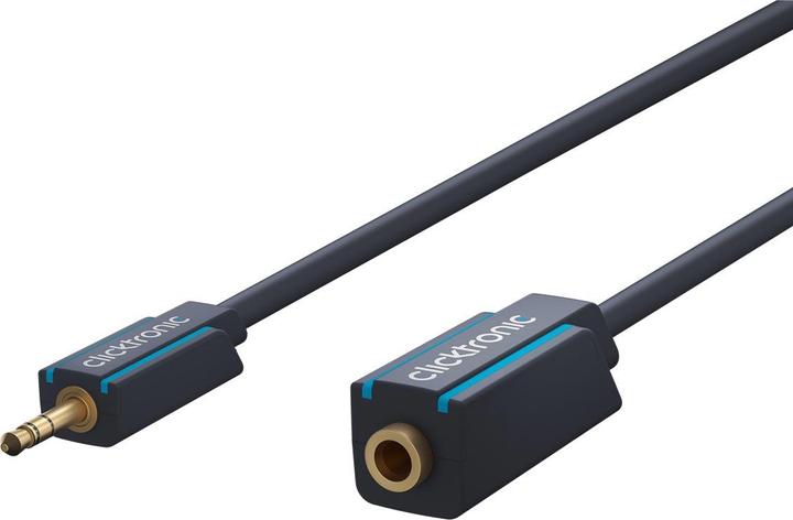 Produktbild clicktronic 3.5mm Verlängerungskabel (1.50 m, 3.5mm Klinke (AUX))