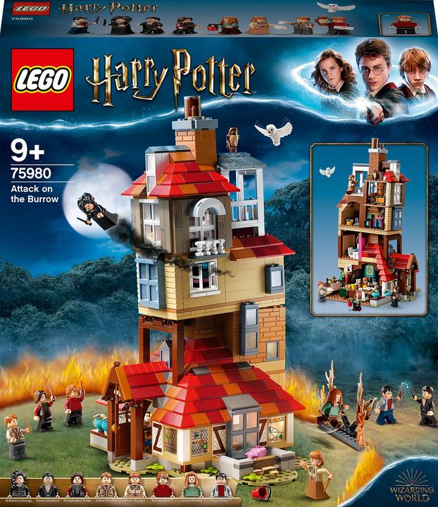Produktbild LEGO Angriff auf den Fuchsbau (75980, LEGO Harry Potter, LEGO Seltene Sets)