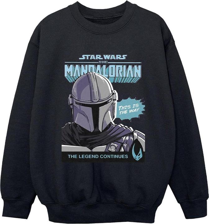 Star Wars Mando Comic Cover Sweatshirt Jungen