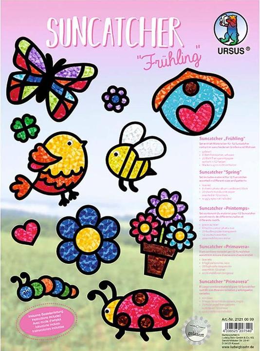 Produktbild Ursus Suncatcher Fesnsterbilder Frühling