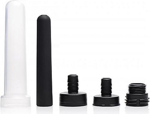 XR Brands Travel Enema Water Bottle Adapter Set