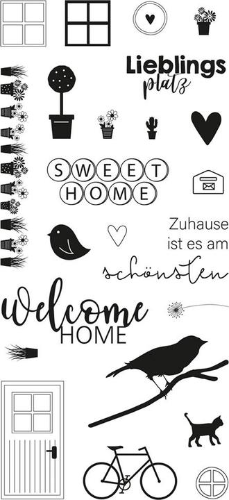 Immagine prodotto Rayher Timbri trasparenti "Welcome Home
