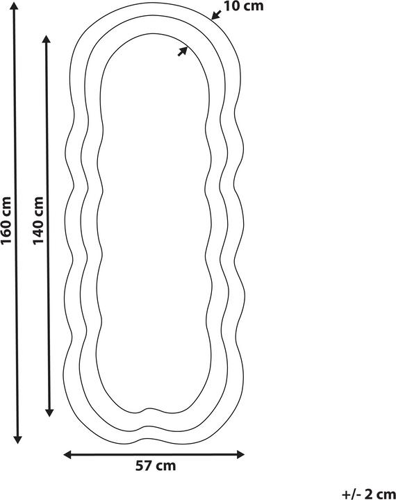 Immagine prodotto Beliani Lacs (57 x 160 cm)