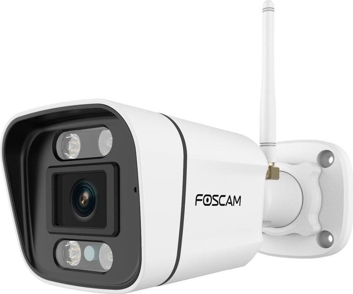 Actual product image Foscam V5P WLAN Surveillance Camera White 5MP (3072x1728), Dual-Band WLAN, Integrated Spotlight u (3072 x 1728 pixels)