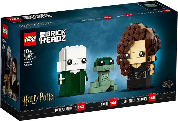 Actual product image LEGO BrickHeadz Nagini & Bellatrix 40496 (40496, LEGO Brickheadz)