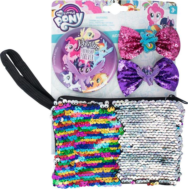 Image du produit My Little Pony Set Avec Pochette à Paillettes