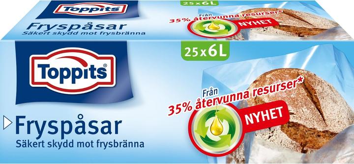 Produktbild Toppits Gefrierbeutel 6L 25 Stück (Achtung 9 Stück DFP) (25 x)