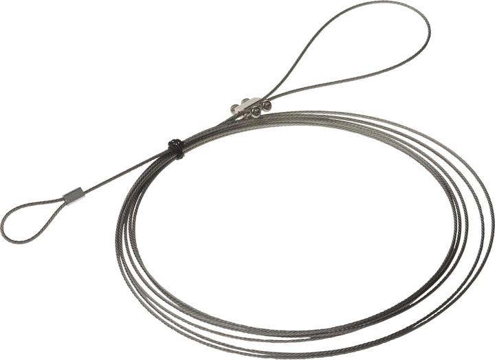 Axis Corda di sicurezza, acciaio inossidabile, 3m (Kit di montaggio)