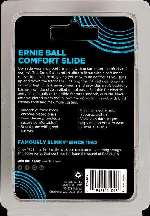 Image du produit Ernie Ball Slide, Comfort, laiton, large