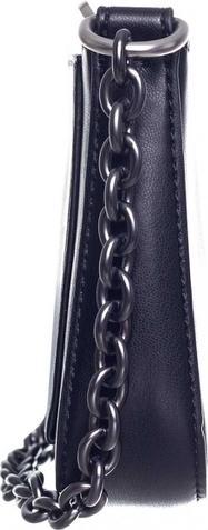 Actual product image Calvin Klein Ladies Shaped Shoulder Bag25 Spec Bags, Black, One Size