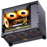 Actual product image Jonsbo D32 STD Mesh PC-Gehäuse, Mini-Gehäuse, mATX - schwarz (Mini-ATX)