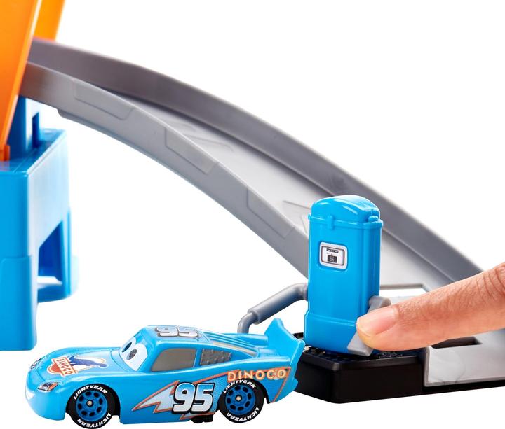 Immagine prodotto Disney Cars Set di gioco per autolavaggio Dinoco con cambio di colore