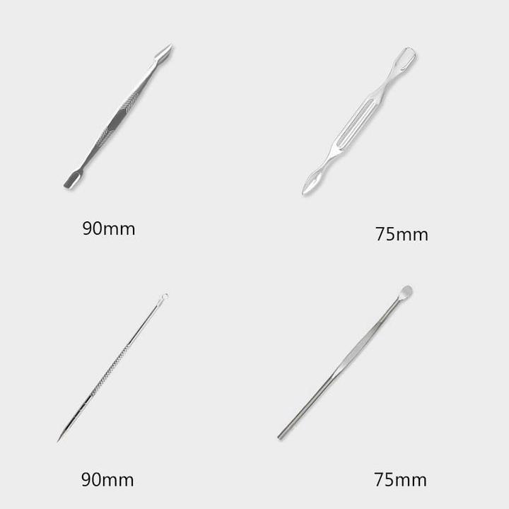 Actual product image JTI Manicure set - 10-piece stainless steel